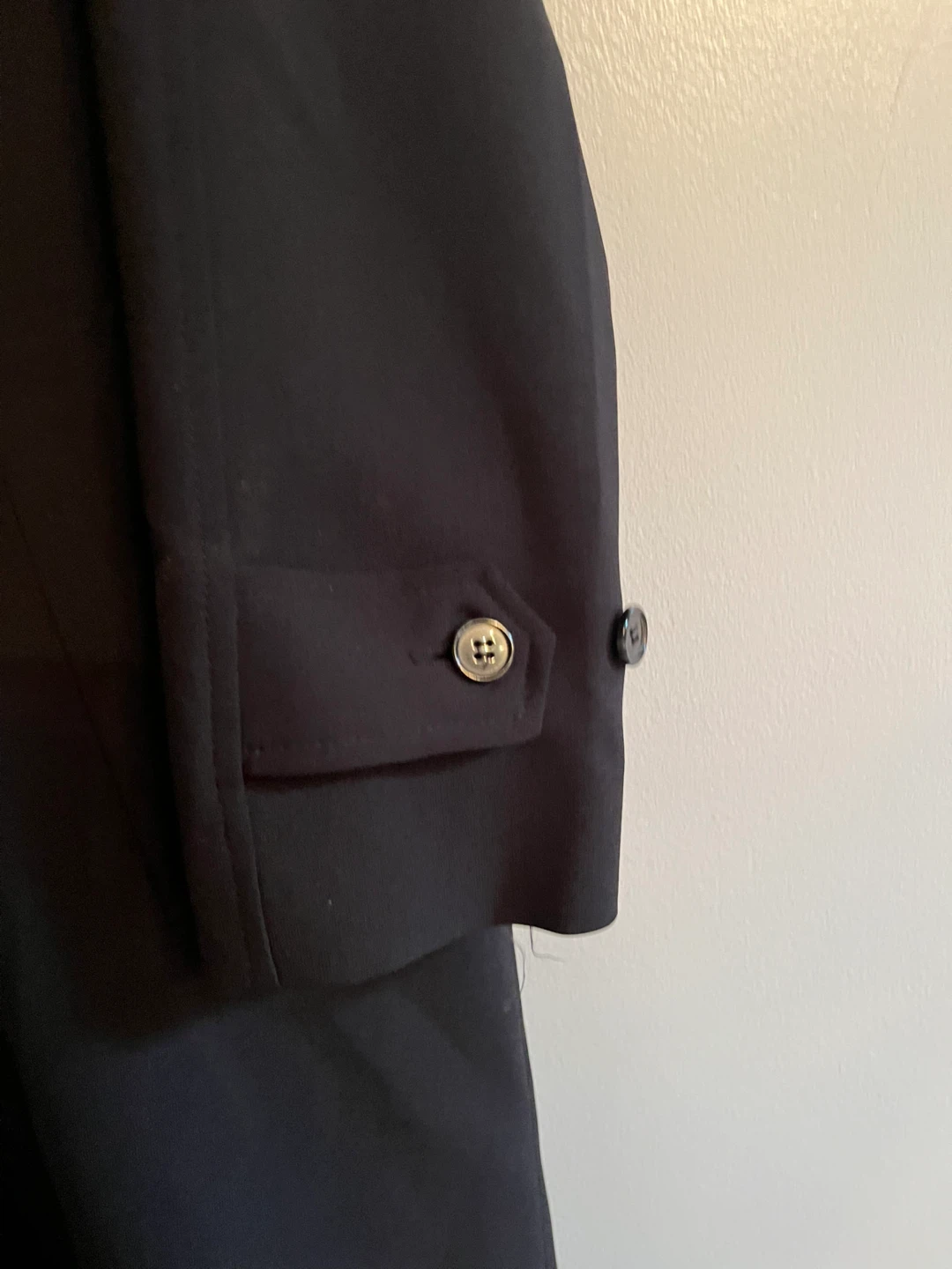 OAK+FORT Black Trench Coat ⚽ - photo 4