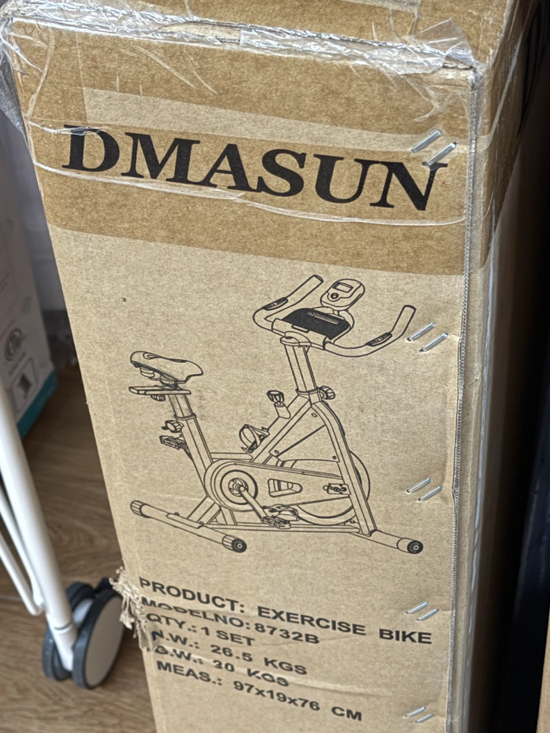DMASUN Exercise Bike Model 8732B - photo 3