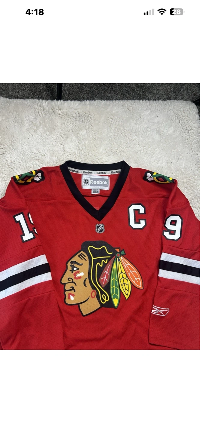 Chicago Blackhawks Jonathan Toews Jersey L/XL - photo 3