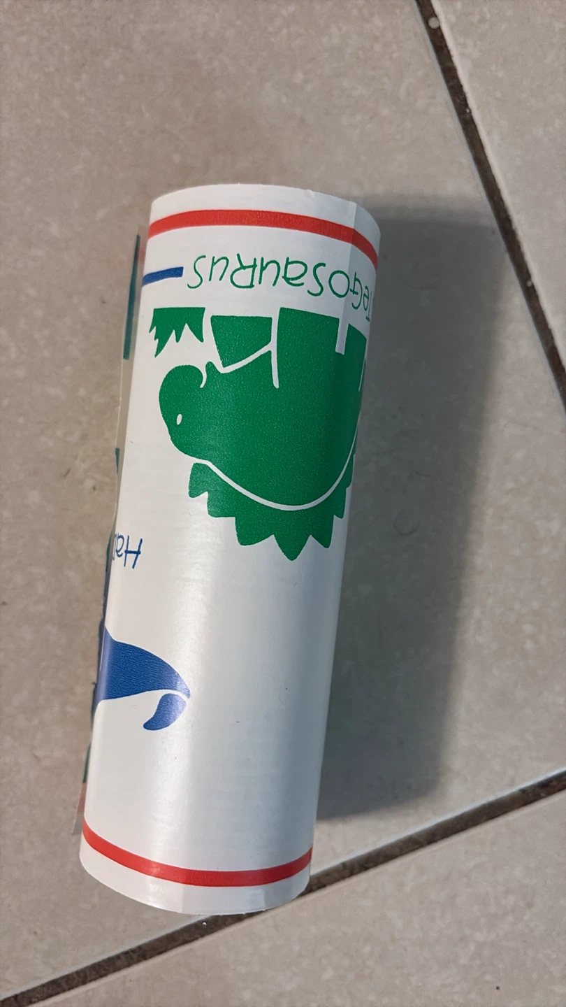 ⚽ Tegosaurus Sticker Roll
