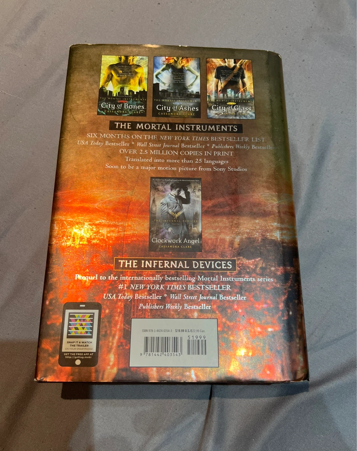 City Of Fallen Angles Hardcover - photo 2