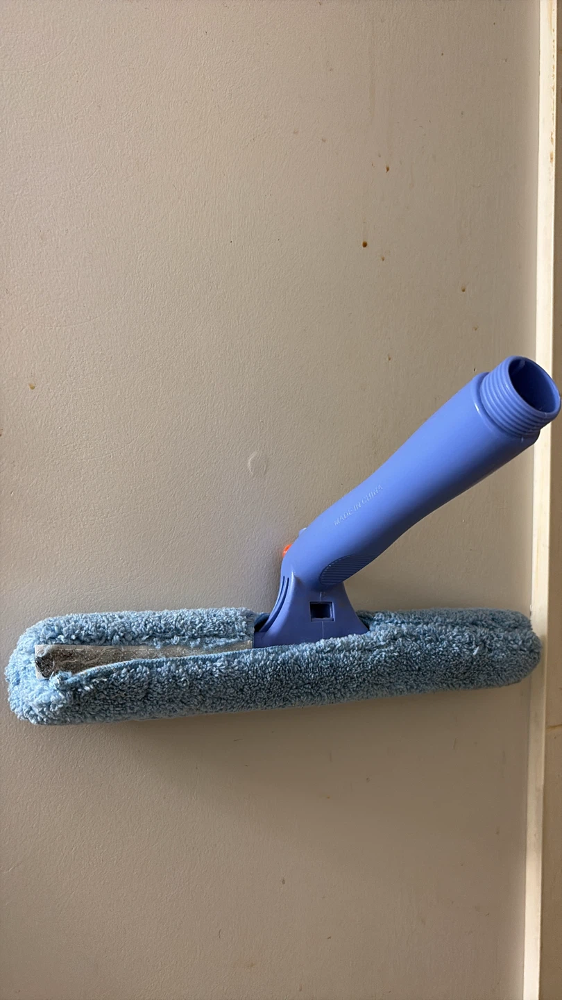 ⚽ Blue Microfiber Mop Head with Handle