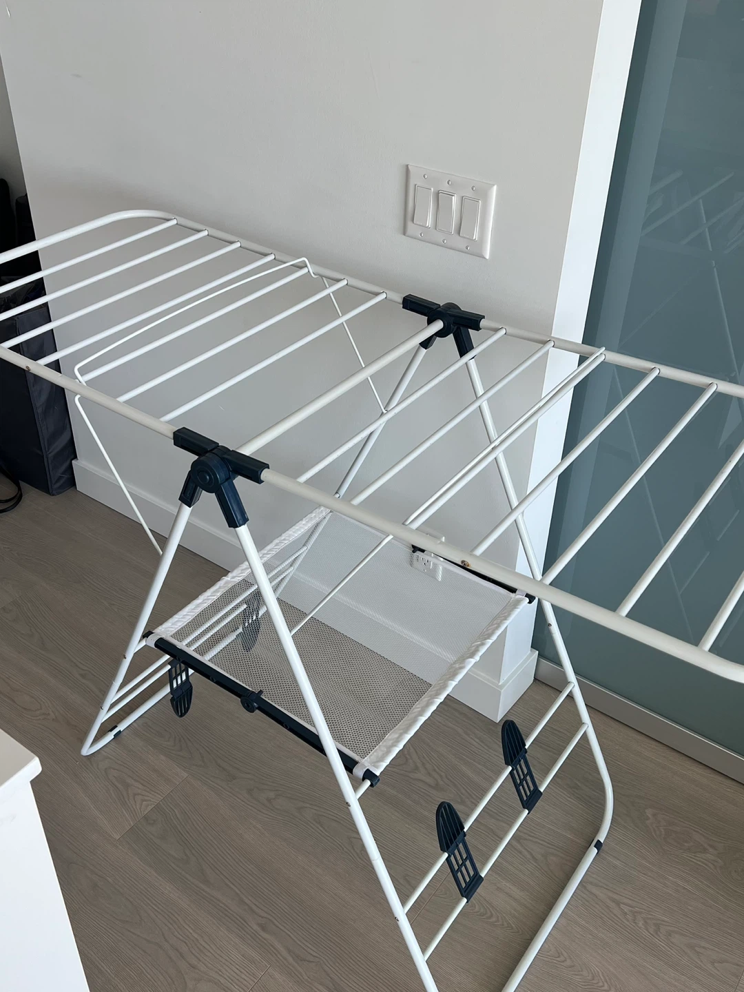 Compact Folding Clothes Drying Rack