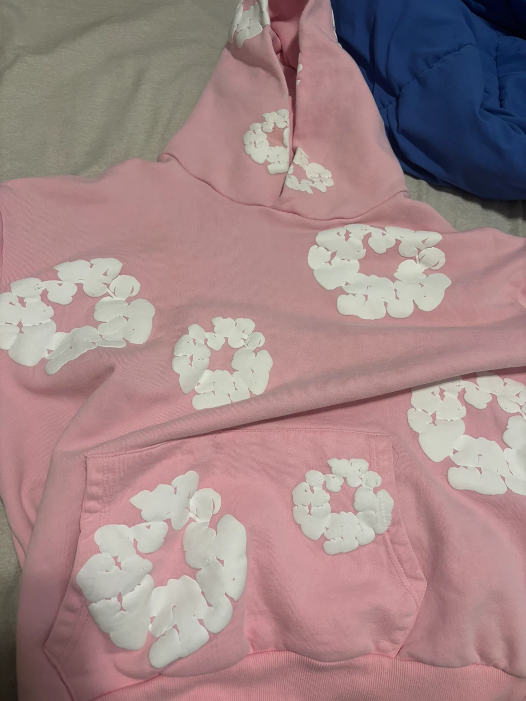Denim Tears Pink Cloud Hoodie - photo 2