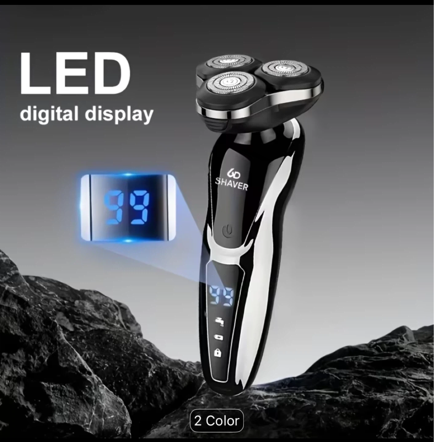 6D Shaver 5-in-1 Electric Shaver & Grooming Kit - photo 4