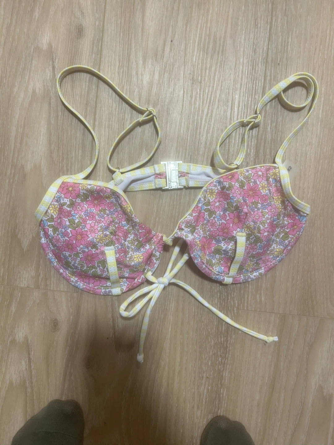 Floral Bikini Top ⚽