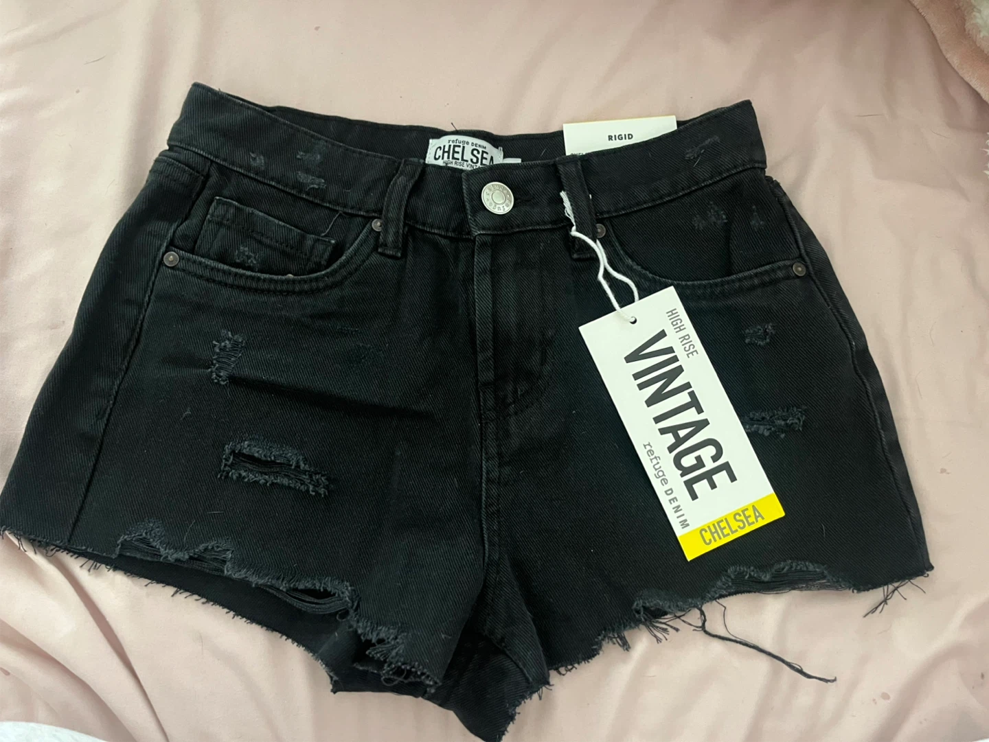 Refuge Denim Chelsea High Rise Vintage Shorts Size 00