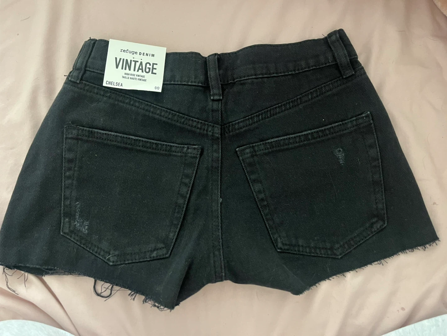 Refuge Denim Chelsea High Rise Vintage Shorts Size 00 - photo 2