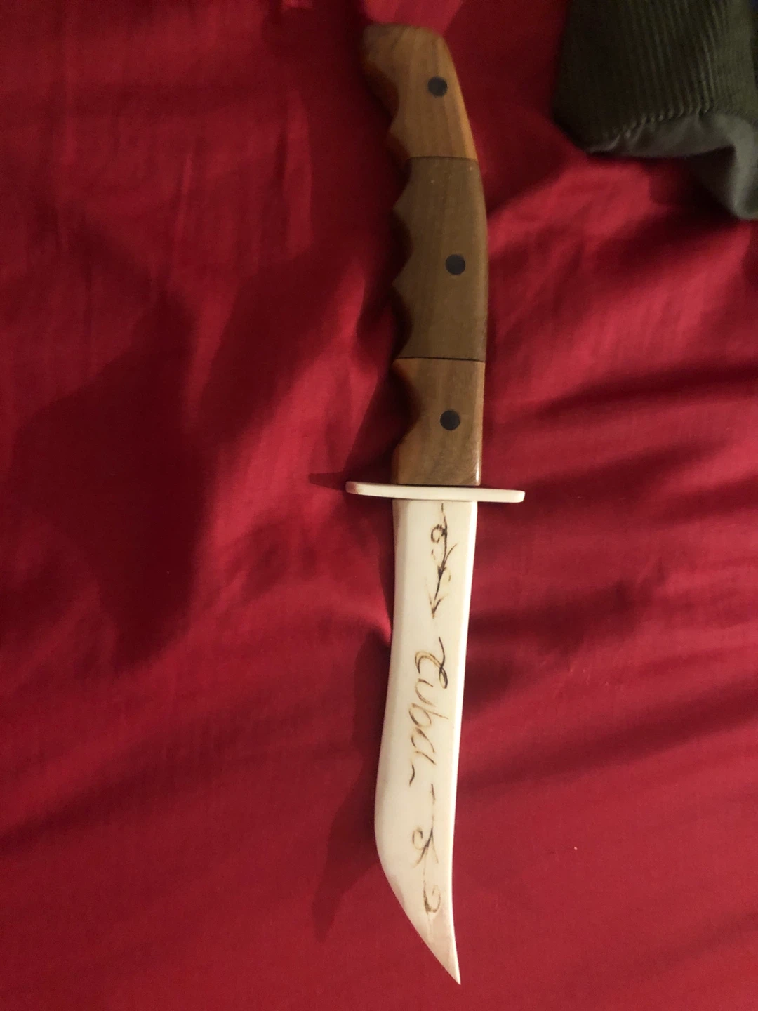 Cow bone knife from Cuba for collectors