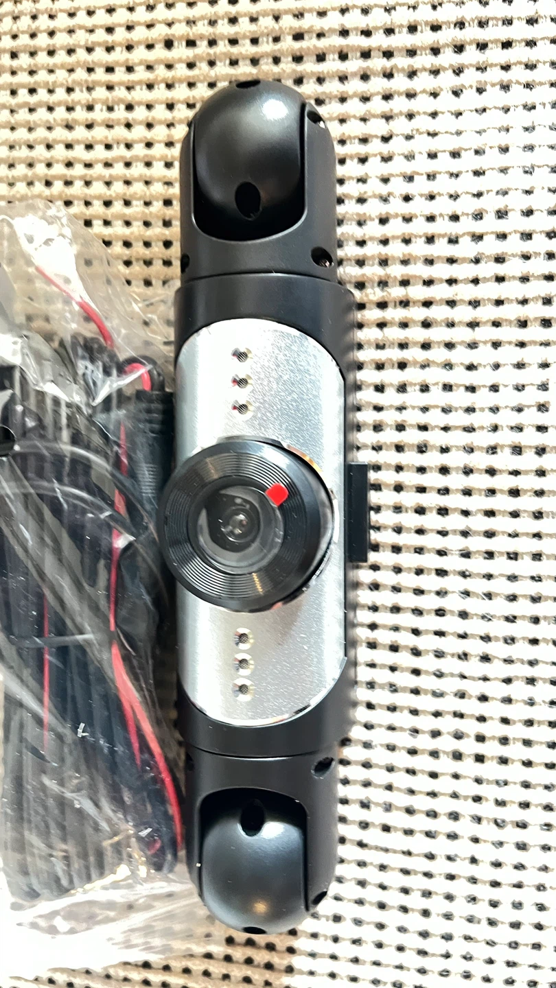 ⚽️ Dual Lens Dash Cam with 64GB SD Card