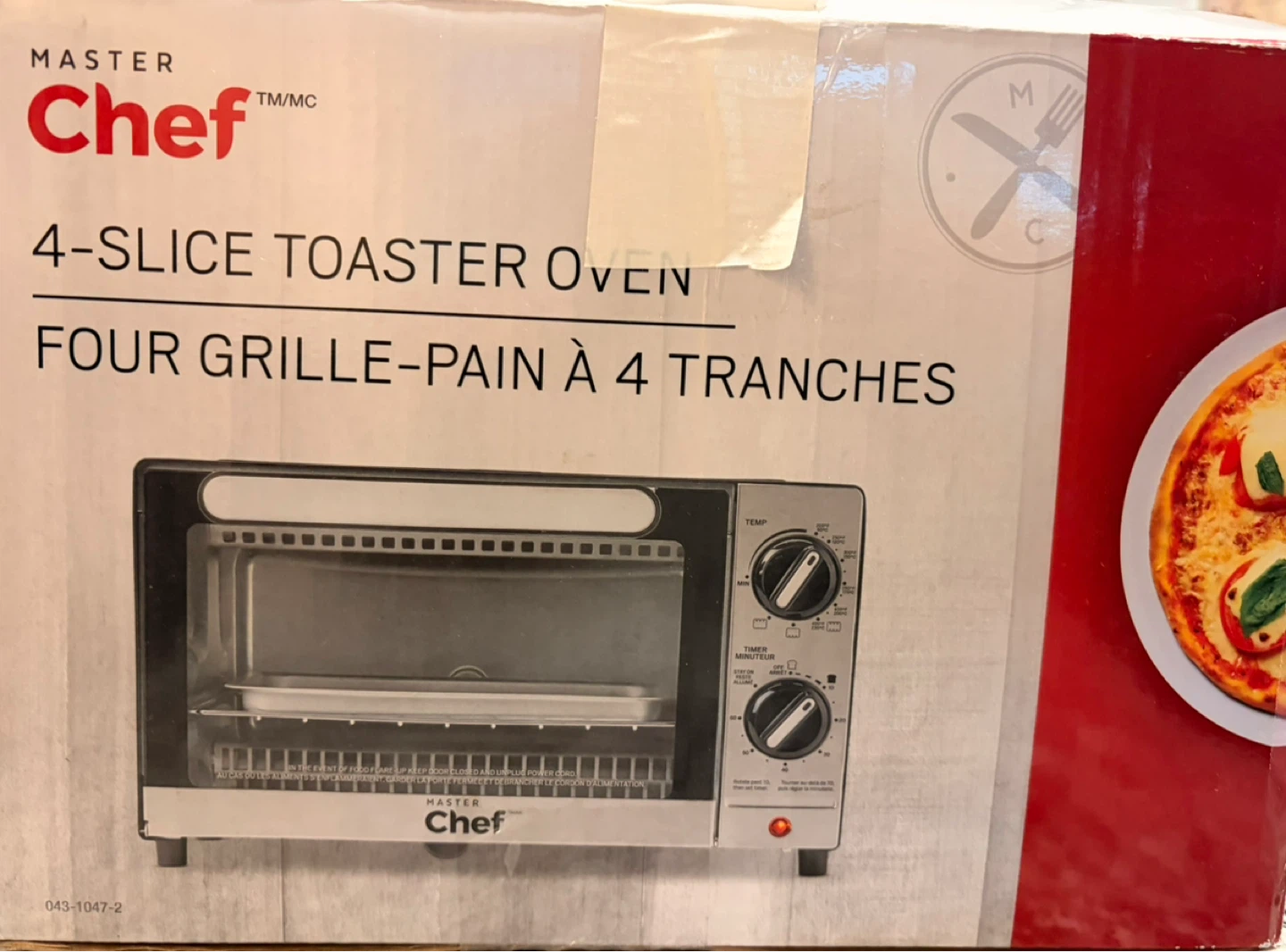 Master Chef 4-Slice Toaster Oven - photo 2