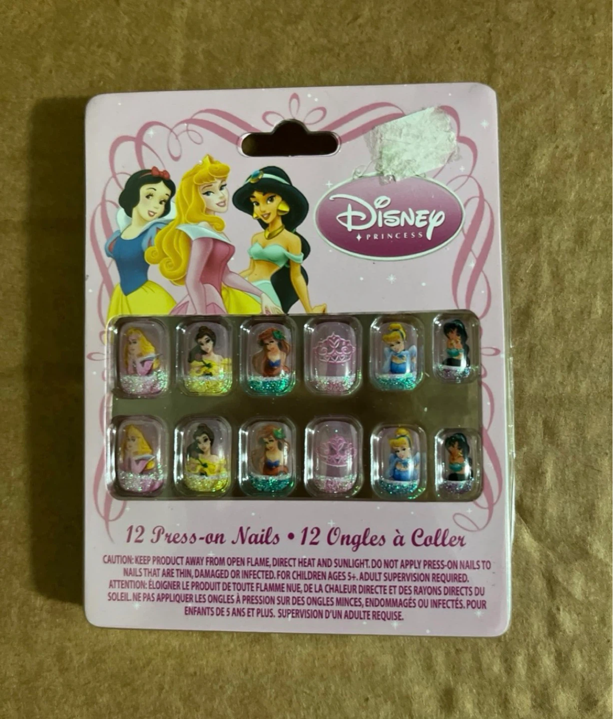⚽️Disney Princess Press-On Nails (12 Count)