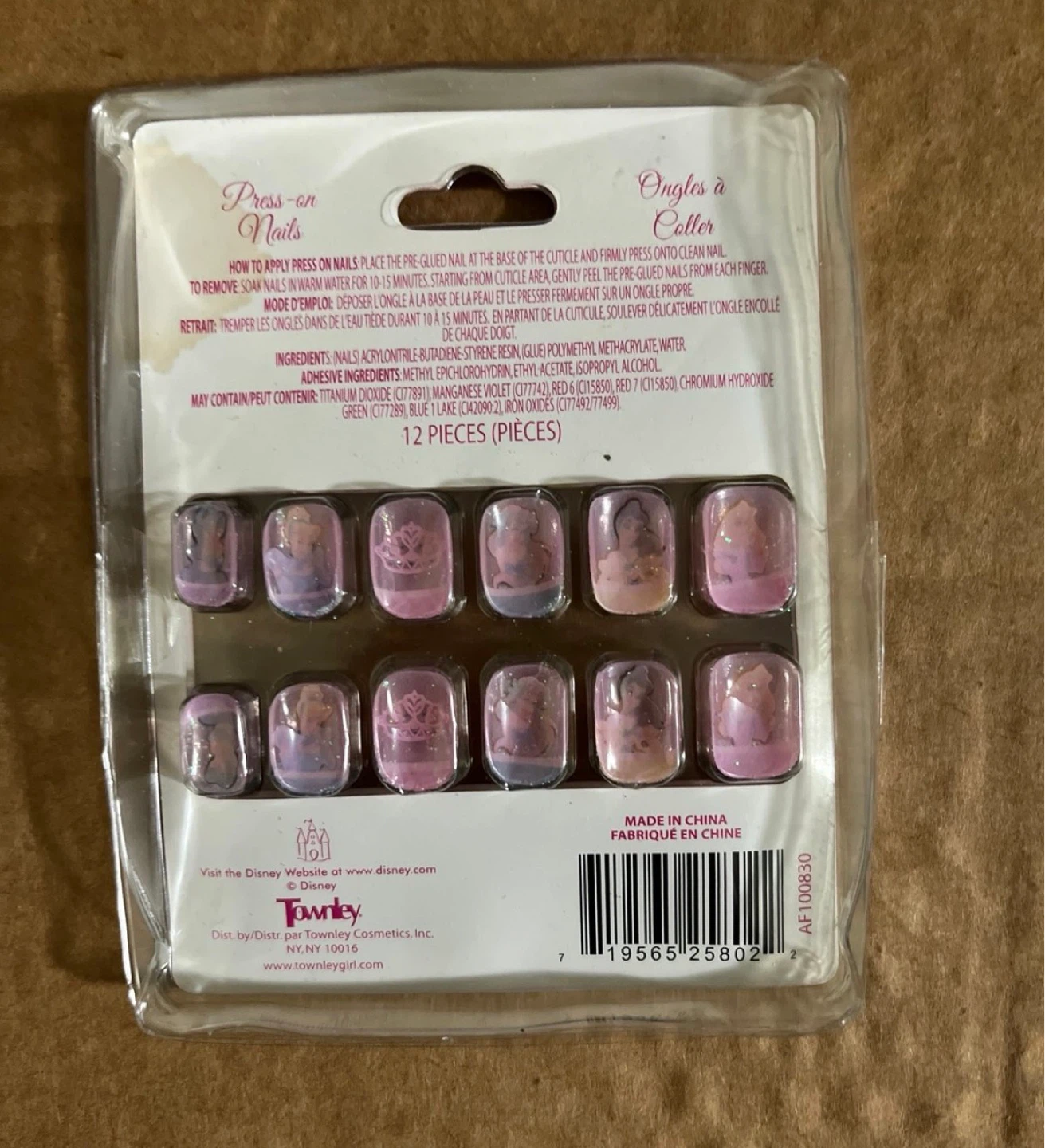 ⚽️Disney Princess Press-On Nails (12 Count) - photo 2