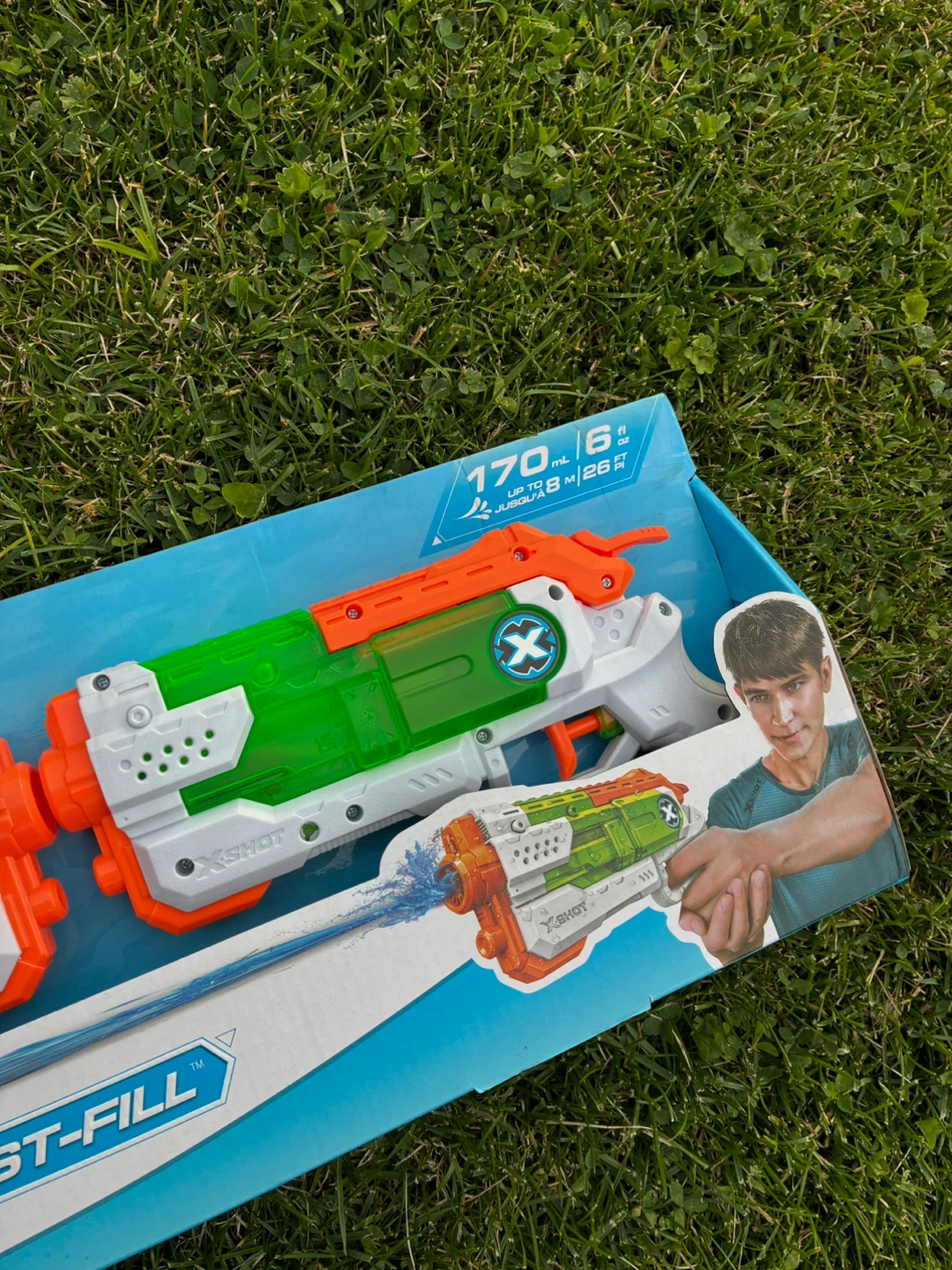 New Water Gun Blaster 2-Pack Fast Fill Outdoor Summer Toy - photo 4