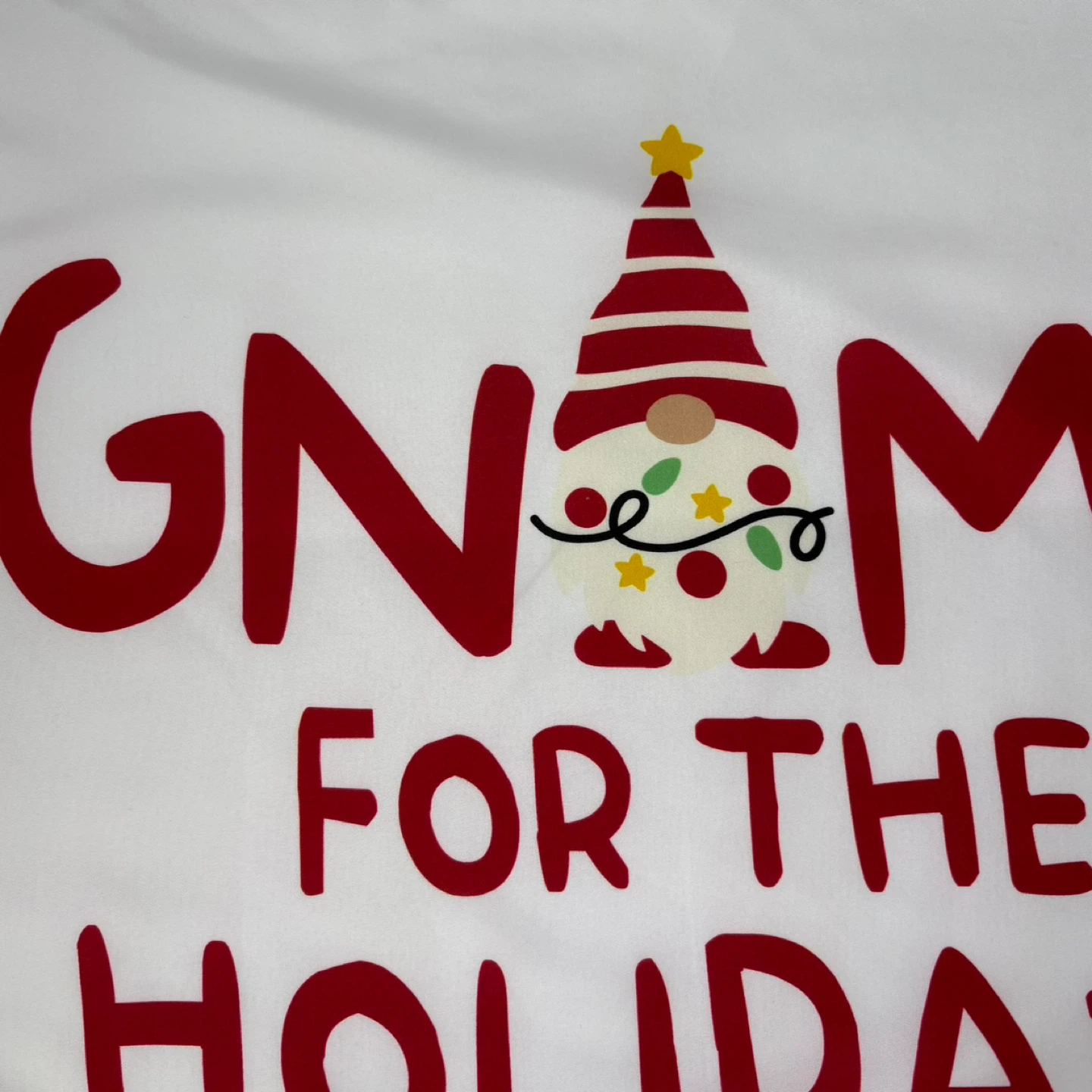 Gnome For The Holidays Pillowcase Standard Size Festive - photo 3