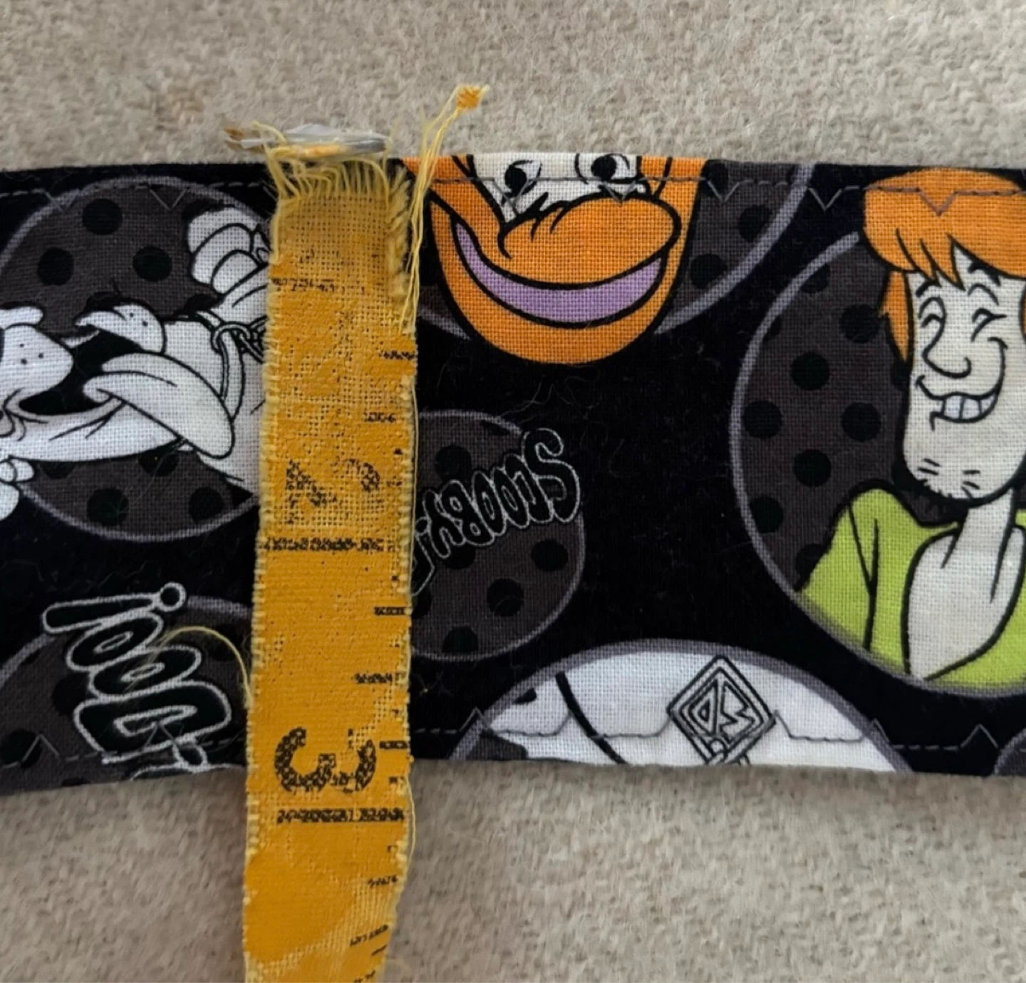 ⚽️Scooby-Doo Themed Fabric Headband Bandanna - photo 3