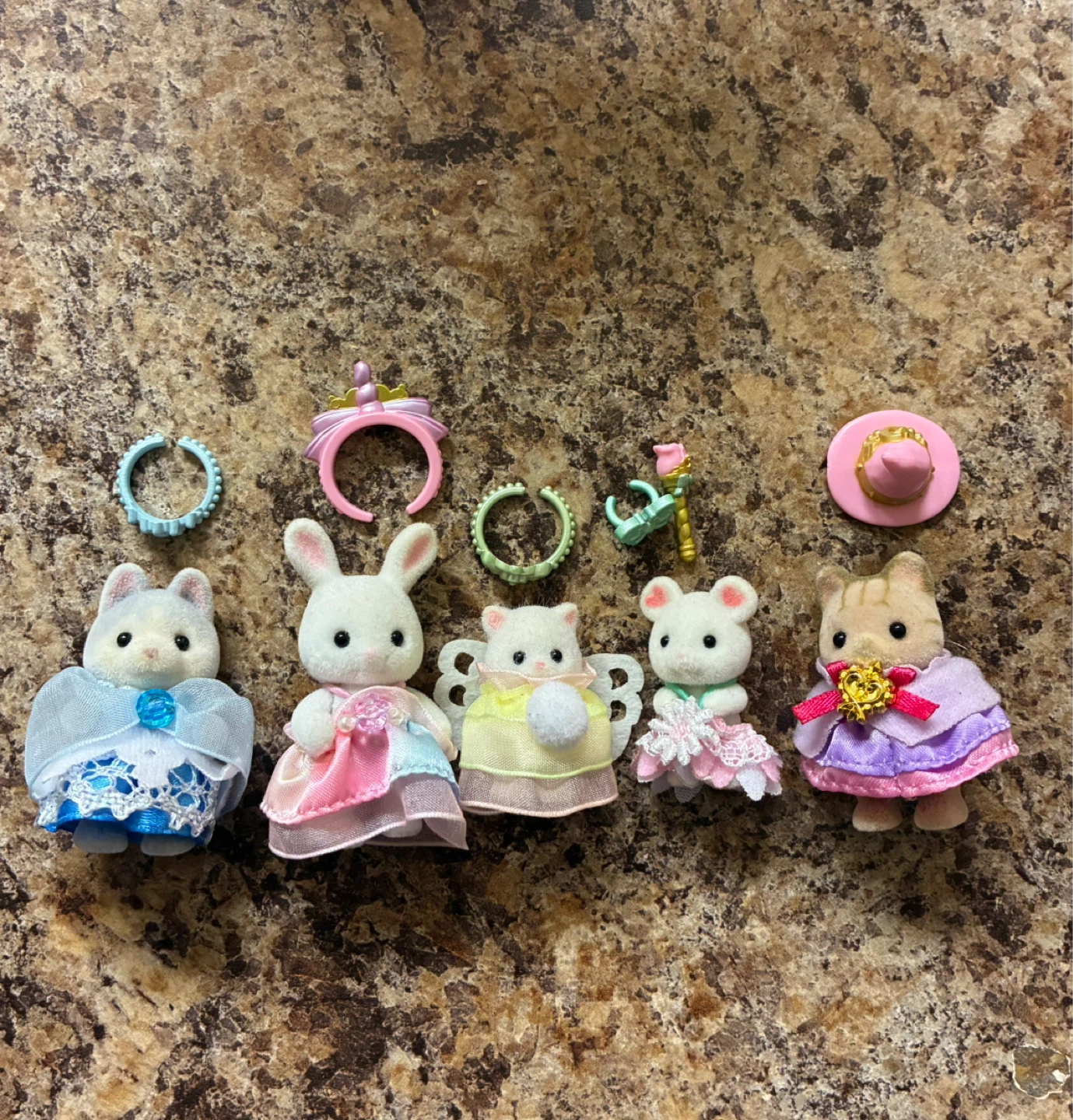 Calico Critters princess Dolls Set