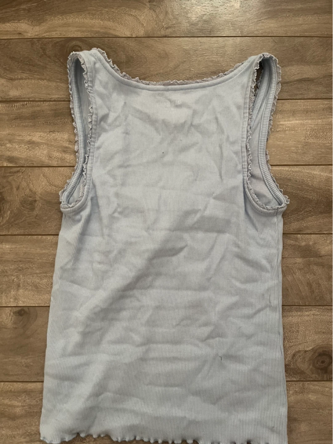 Old Navy Baby Blue Ribbed Tank Top - photo 3