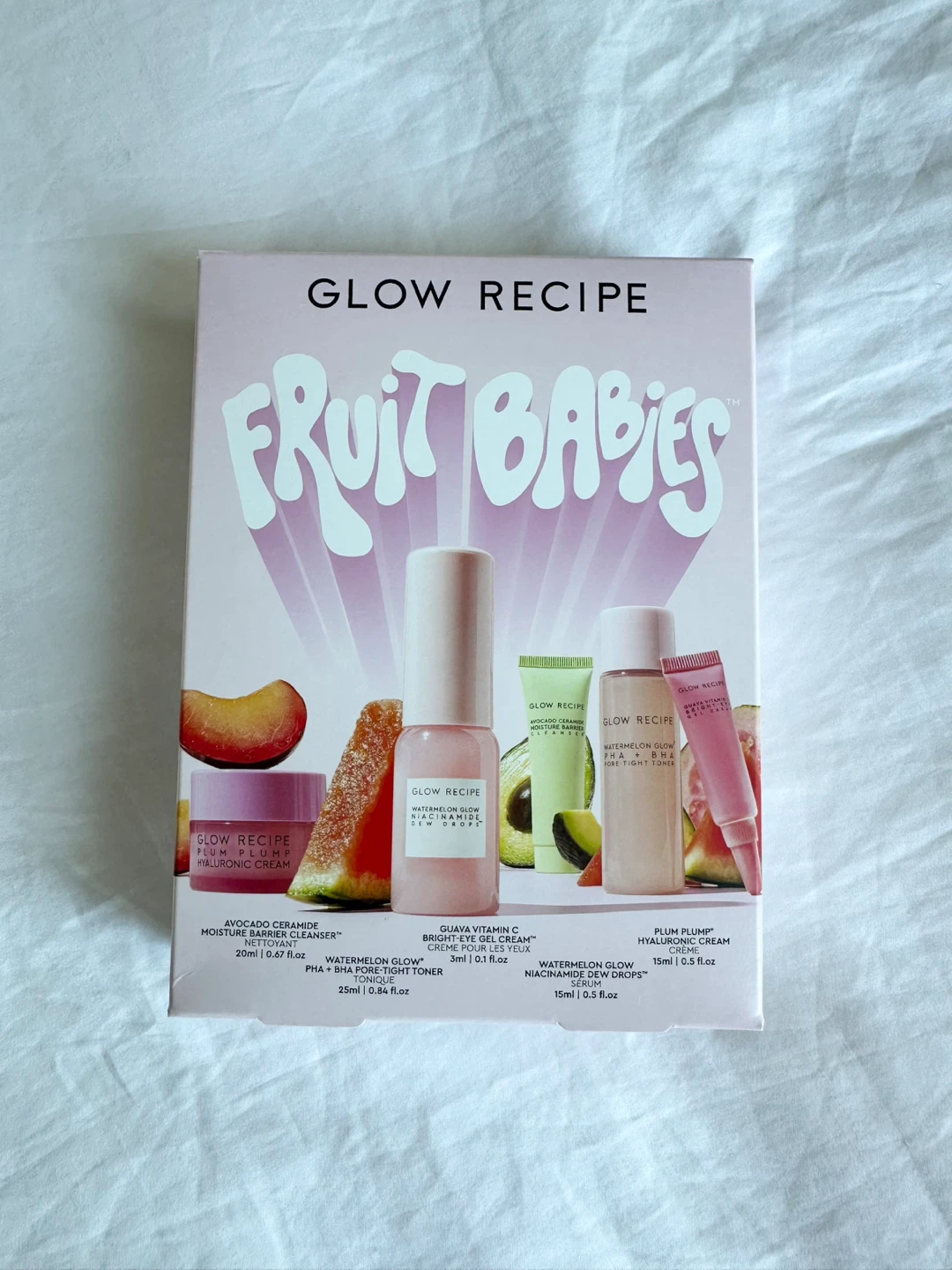 ⚽️ 🆕 Glow Recipe Fruit Babies Skincare Set