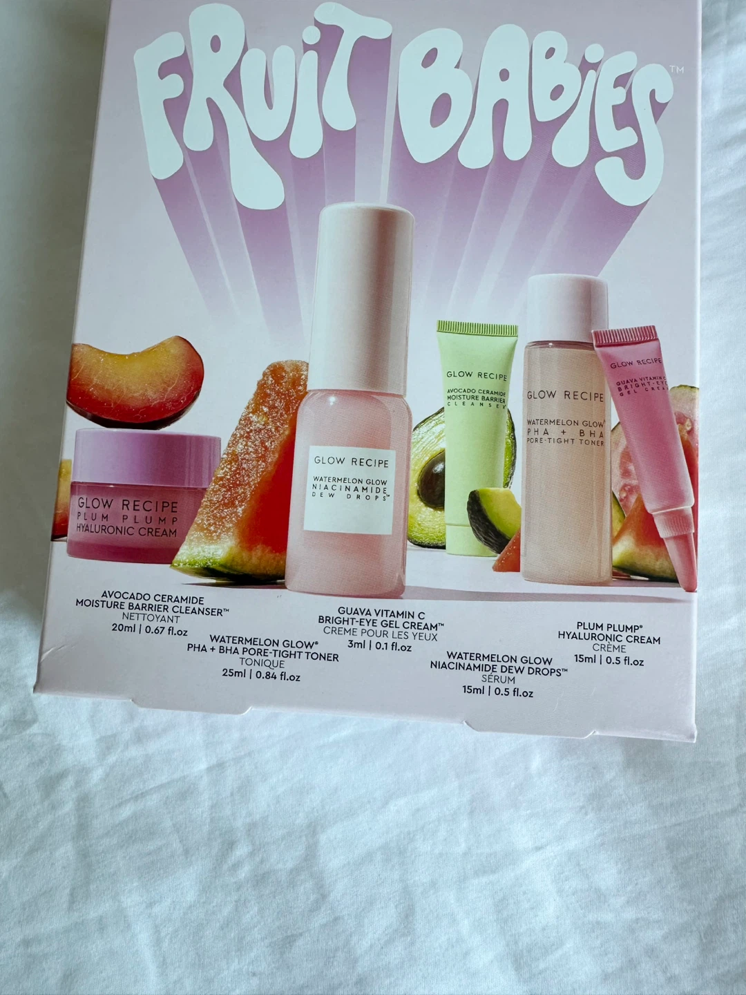 ⚽️ 🆕 Glow Recipe Fruit Babies Skincare Set - photo 2