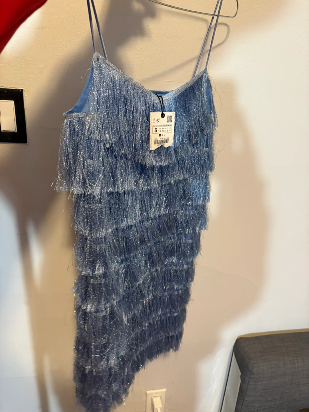 Zara Fringe Dress NWT size S - photo 2