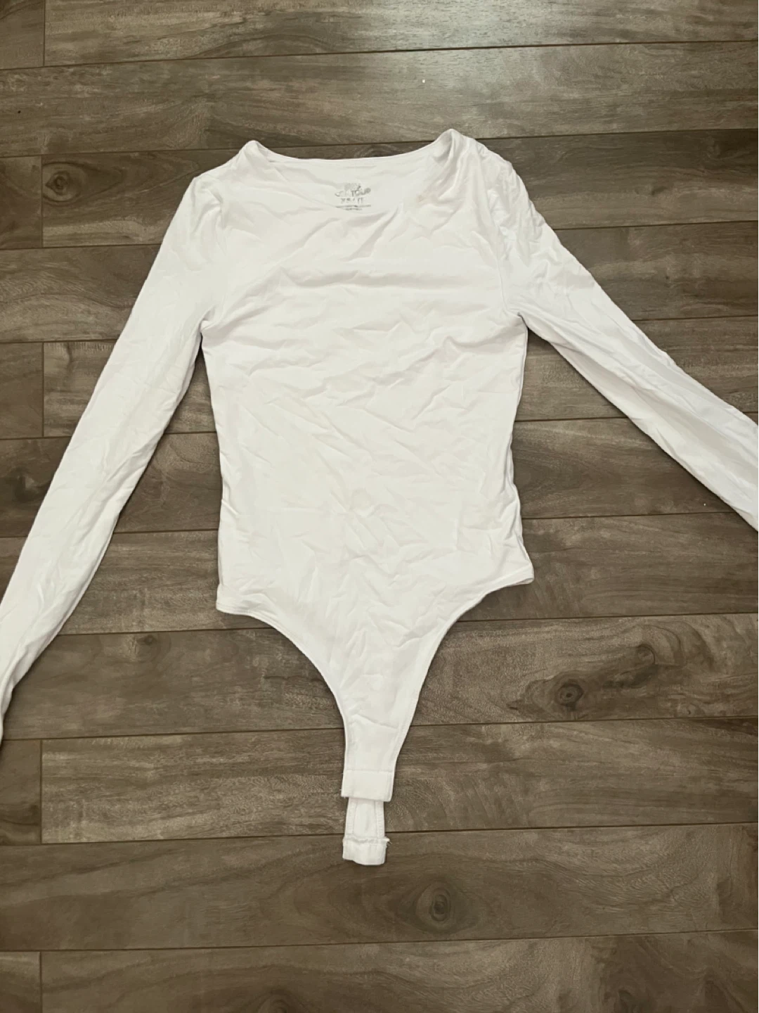 SWS Contour White Long Sleeve Bodysuit