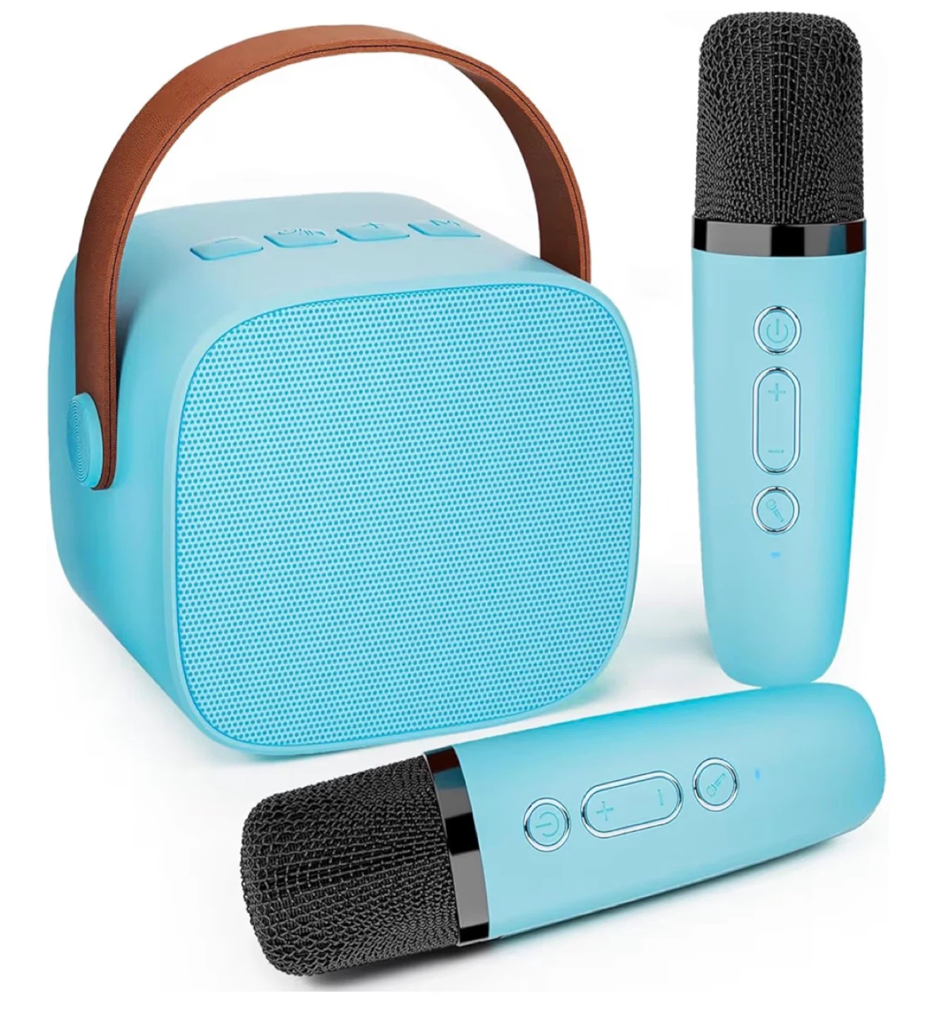 Kids Bluetooth Karaoke Machine with 2 Wireless Microphones