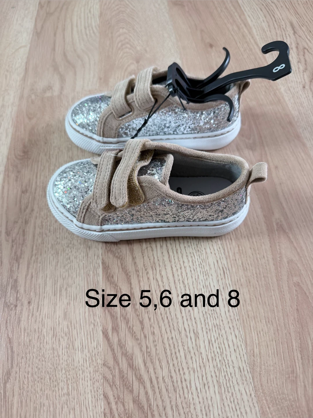 Toddler Girls Glitter Sneakers⚽️ - photo 4