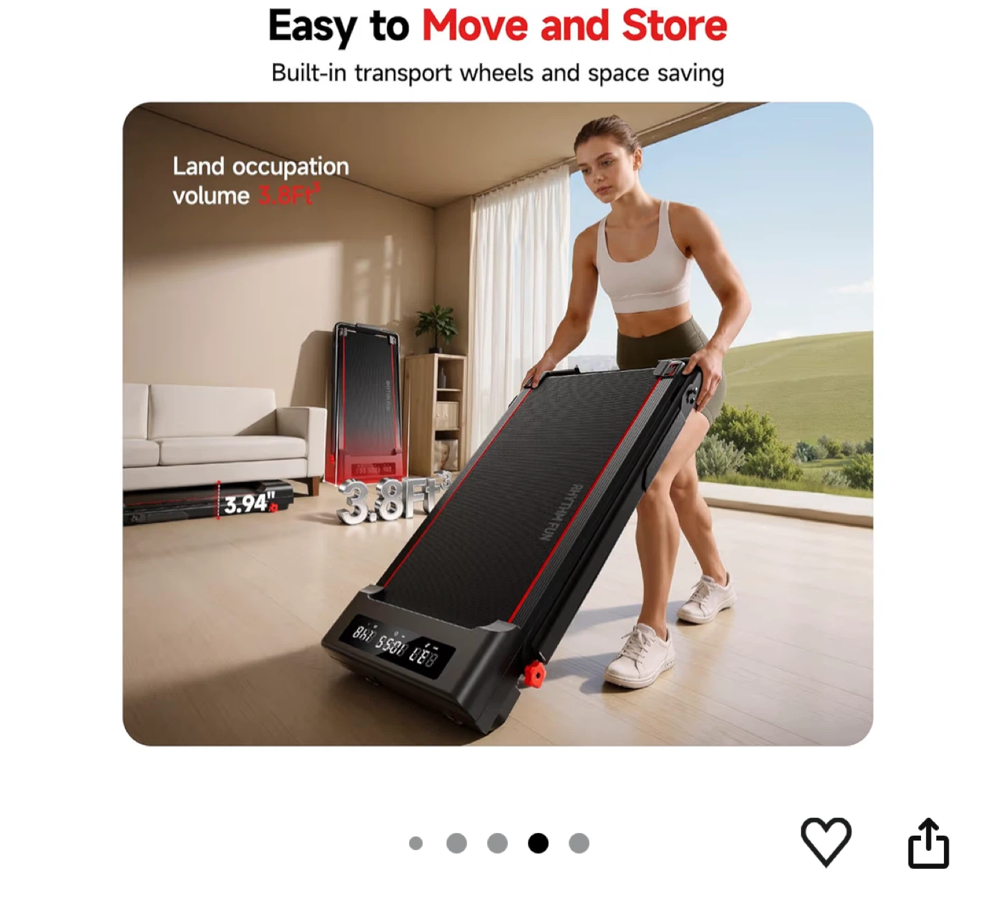 BWalkingPad Treadmill (brand new)