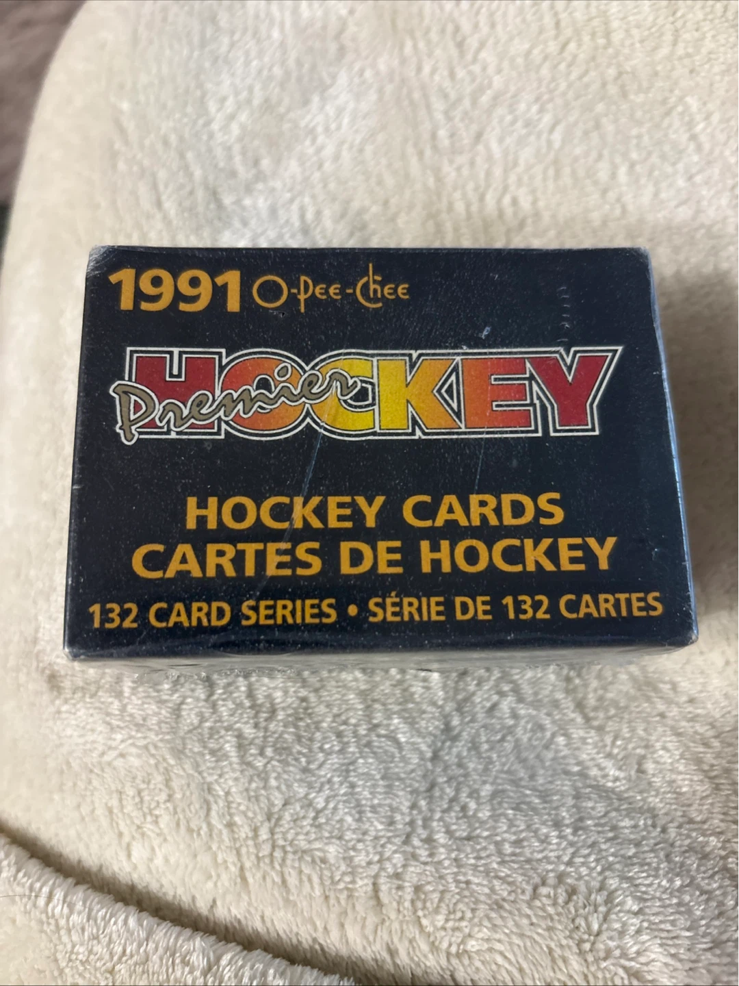 1991 O-Pee-Chee Premier Hockey Cards Box