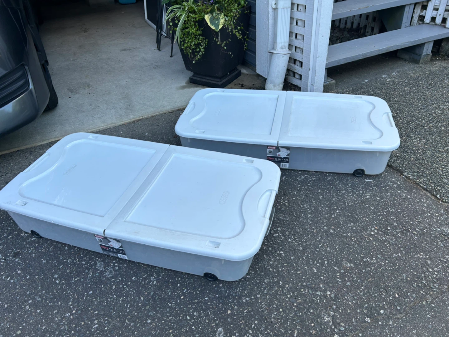 Sterilite Ultra 66 Qt. Underbed Storage Box