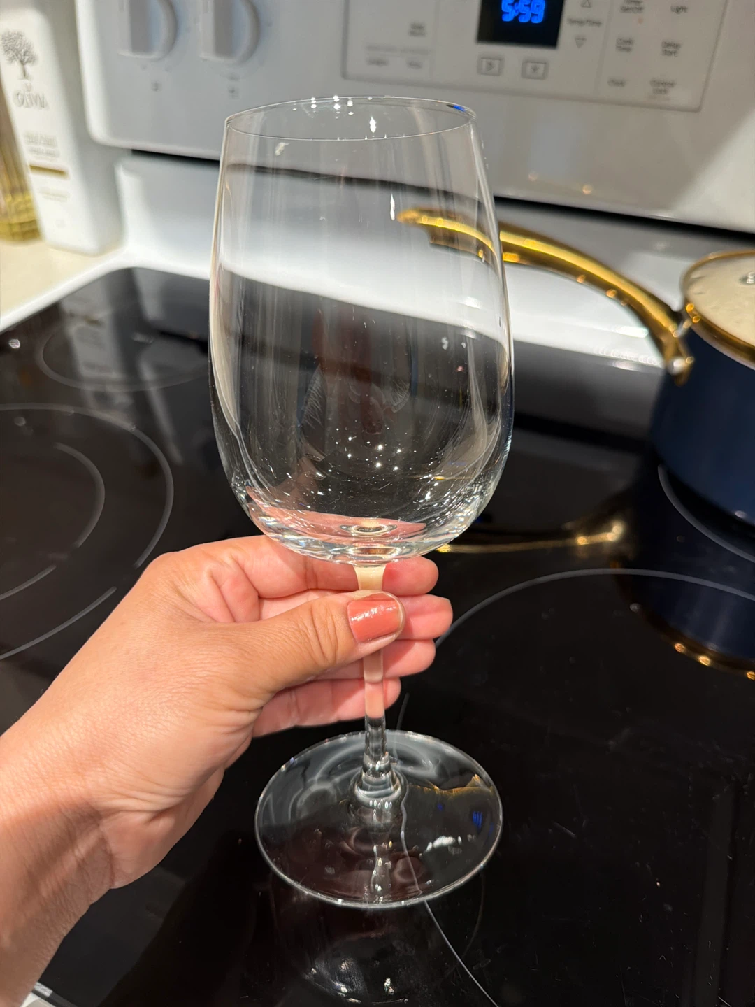 Clear Wine Glass⚽️