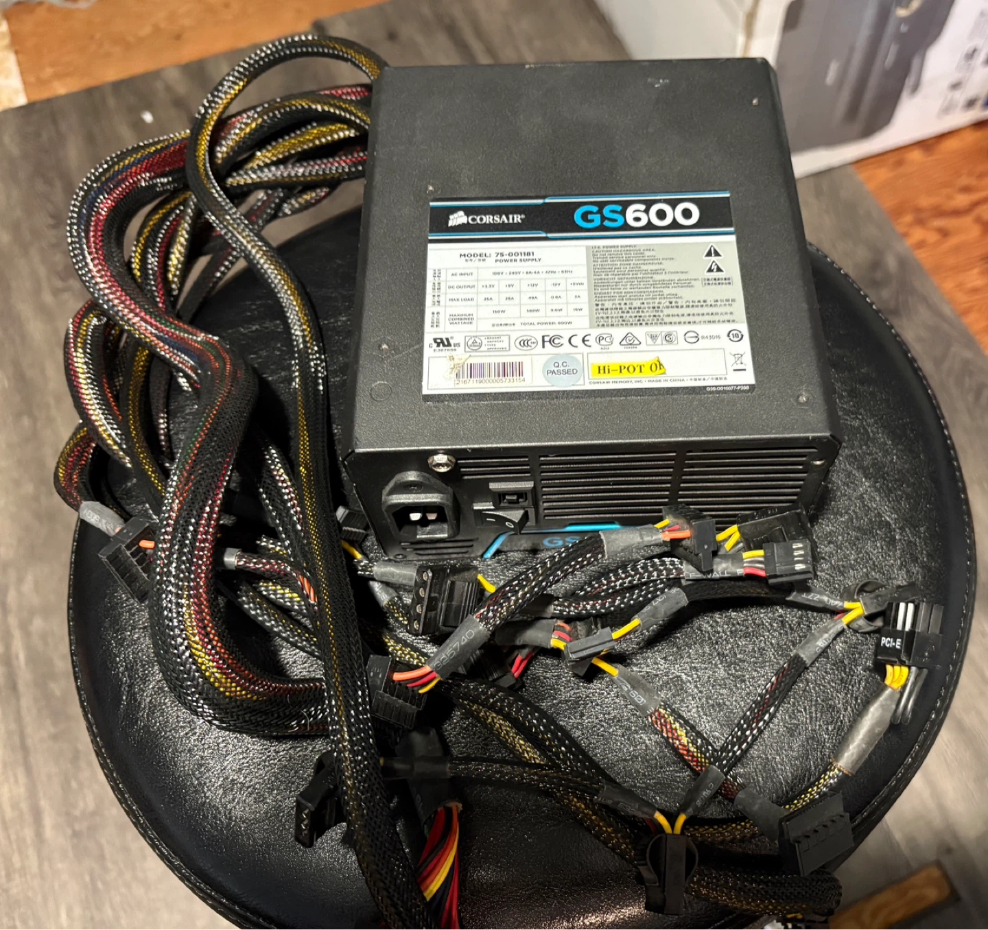 Corsair GS600 Power Supply
