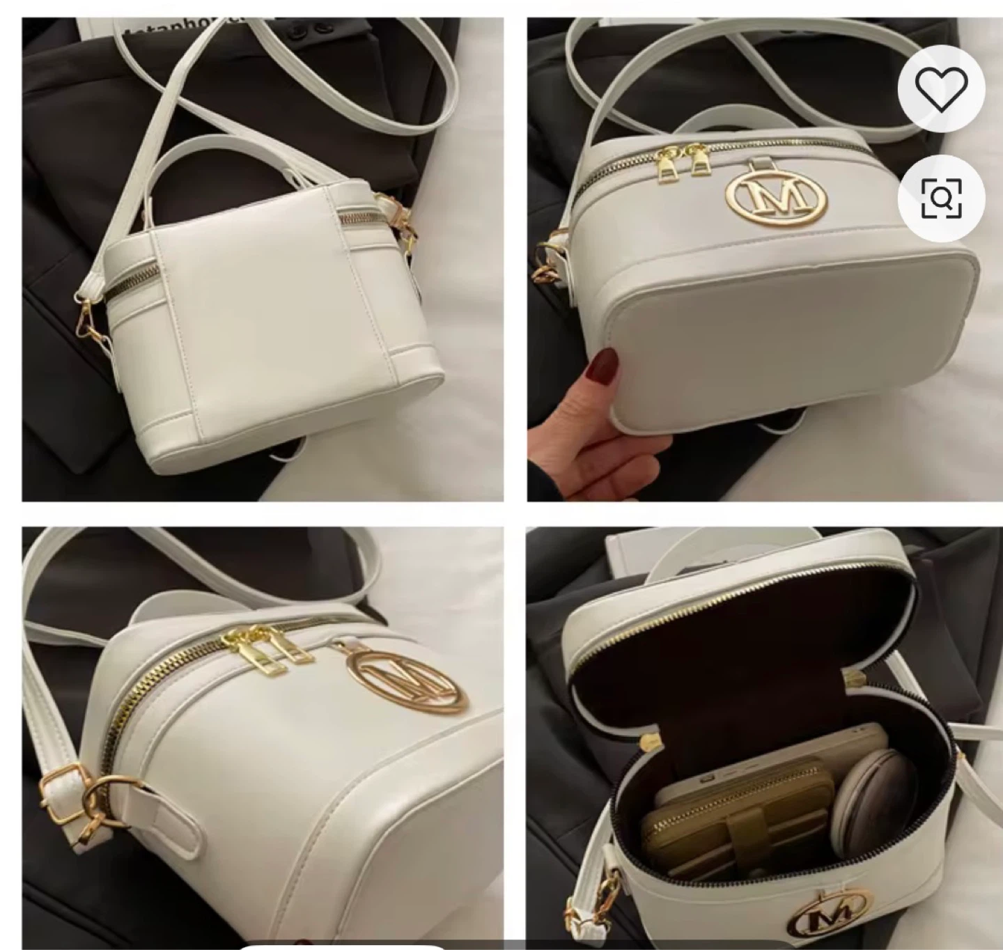 Vanity Bag with 'M' Logo - photo 3