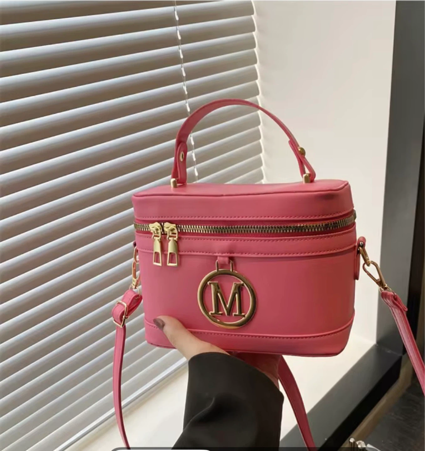 Vanity Bag with 'M' Logo - photo 4