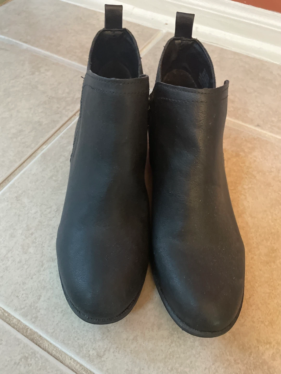 Black Ankle Boots (Sun Stone)