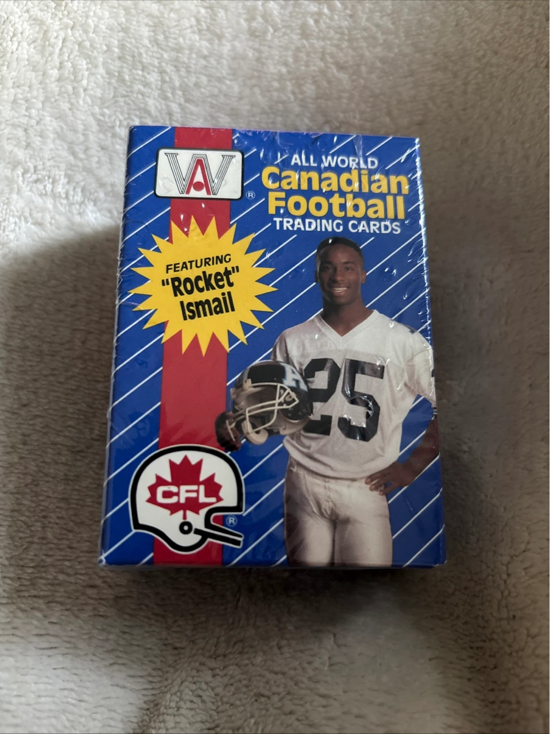 1991 All World Canadian Football Trading Cards Box