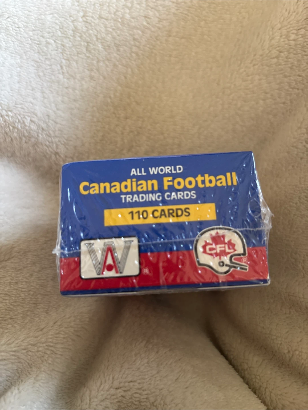 1991 All World Canadian Football Trading Cards Box - photo 3