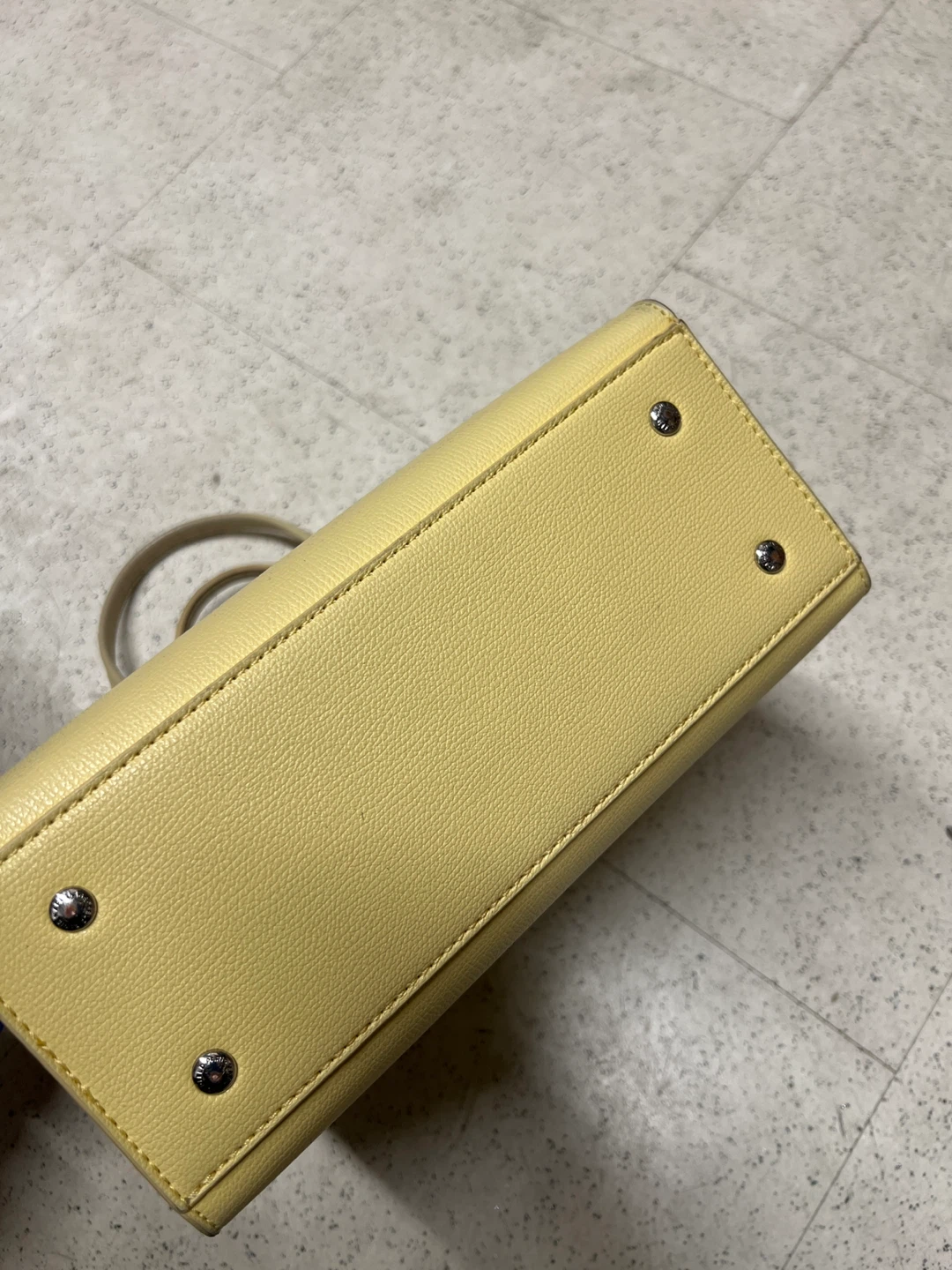 Pastel Yellow Karl Lagerfeld Paris tote bag - photo 5