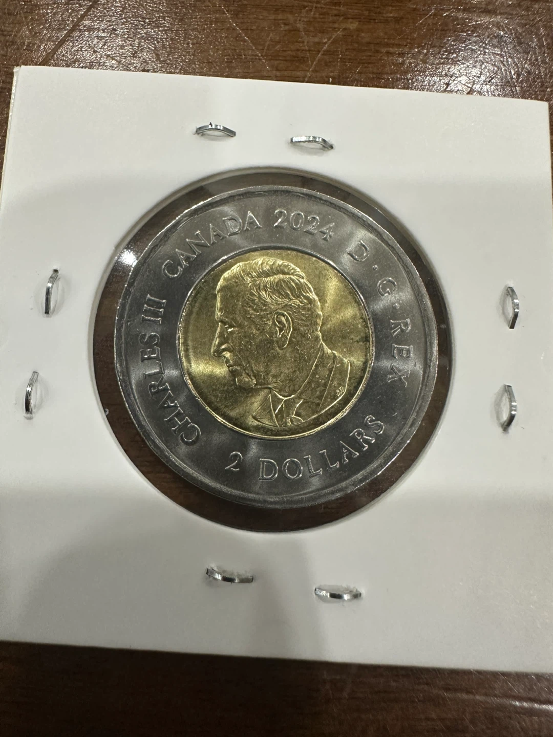Canada 2024 $2 Coin - Charles III D.G.Rex - photo 2
