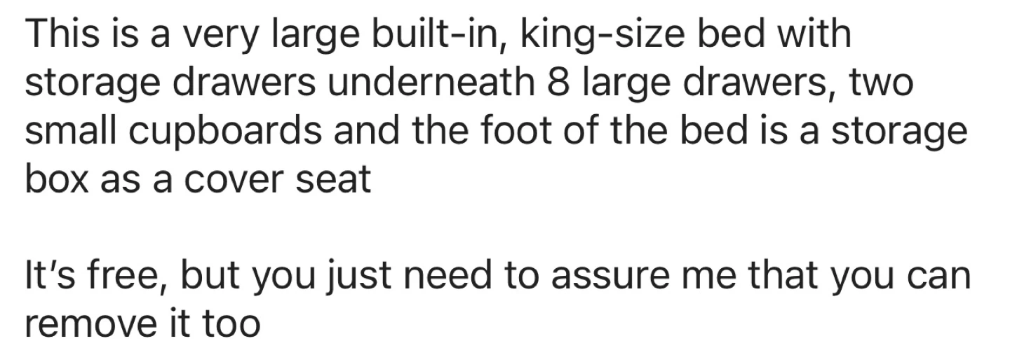King size built-in bed - photo 3