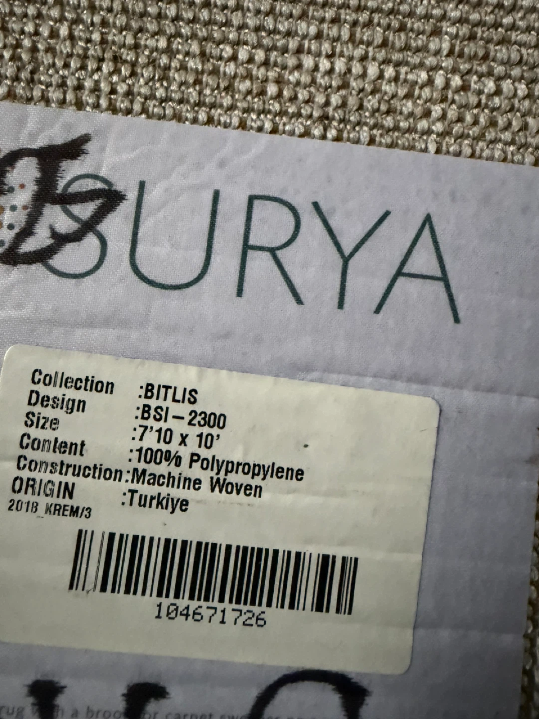 Surya Bitlis Area Rug 7'10 x 10' - photo 3