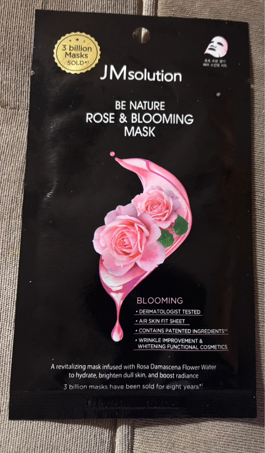 ⚽️JMsolution BE NATURE Rose & Blooming Mask