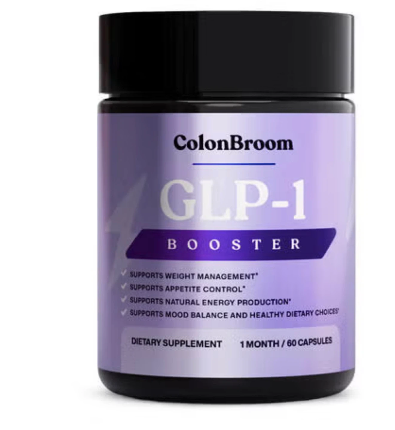 ColonBroom GLP-1 Booster Dietary Supplement - 60 Capsules