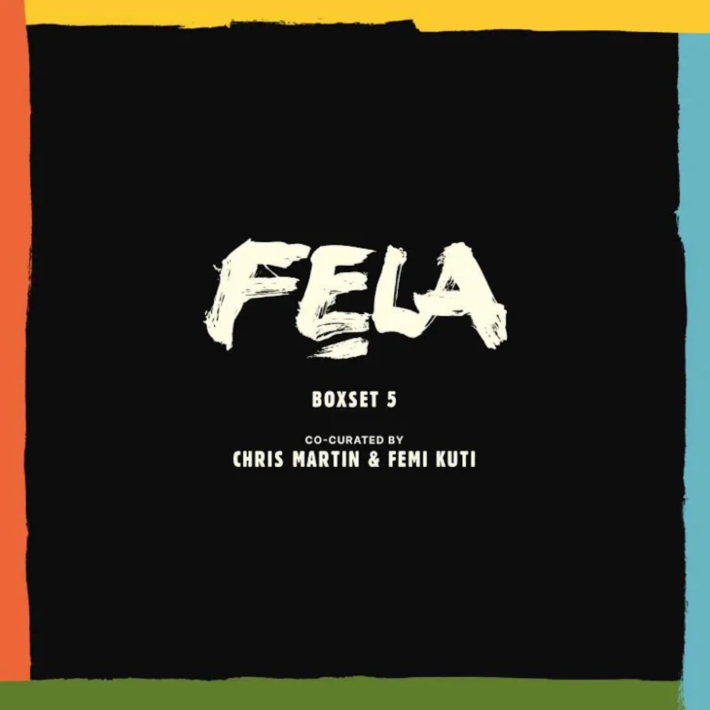 Fela Boxset 5 Vinyl Record Collection
