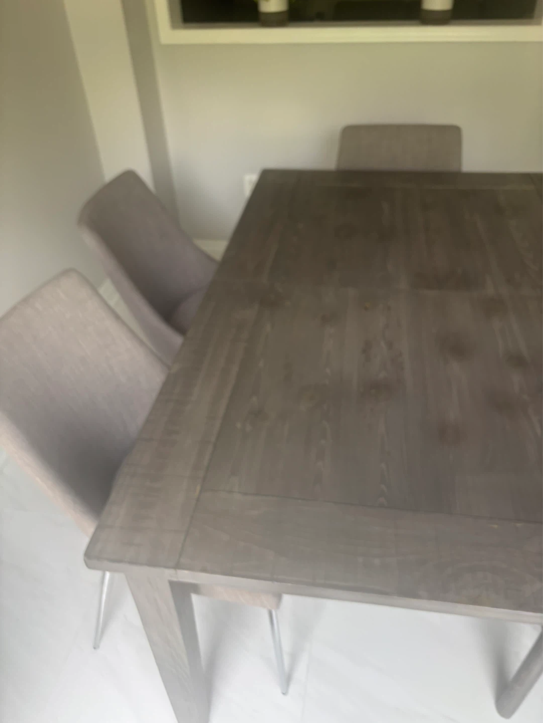 Moving sale- Extendable Dining Table with Bench and Chairs