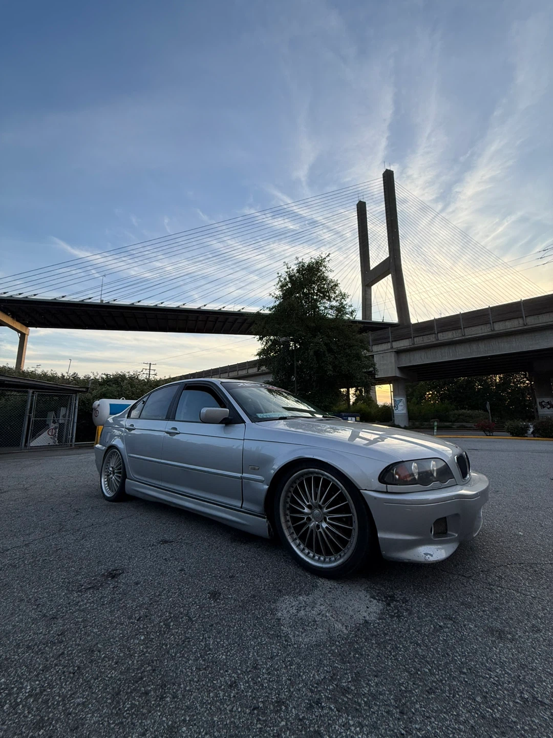 Silver BMW 3 Series Sedan - photo 2