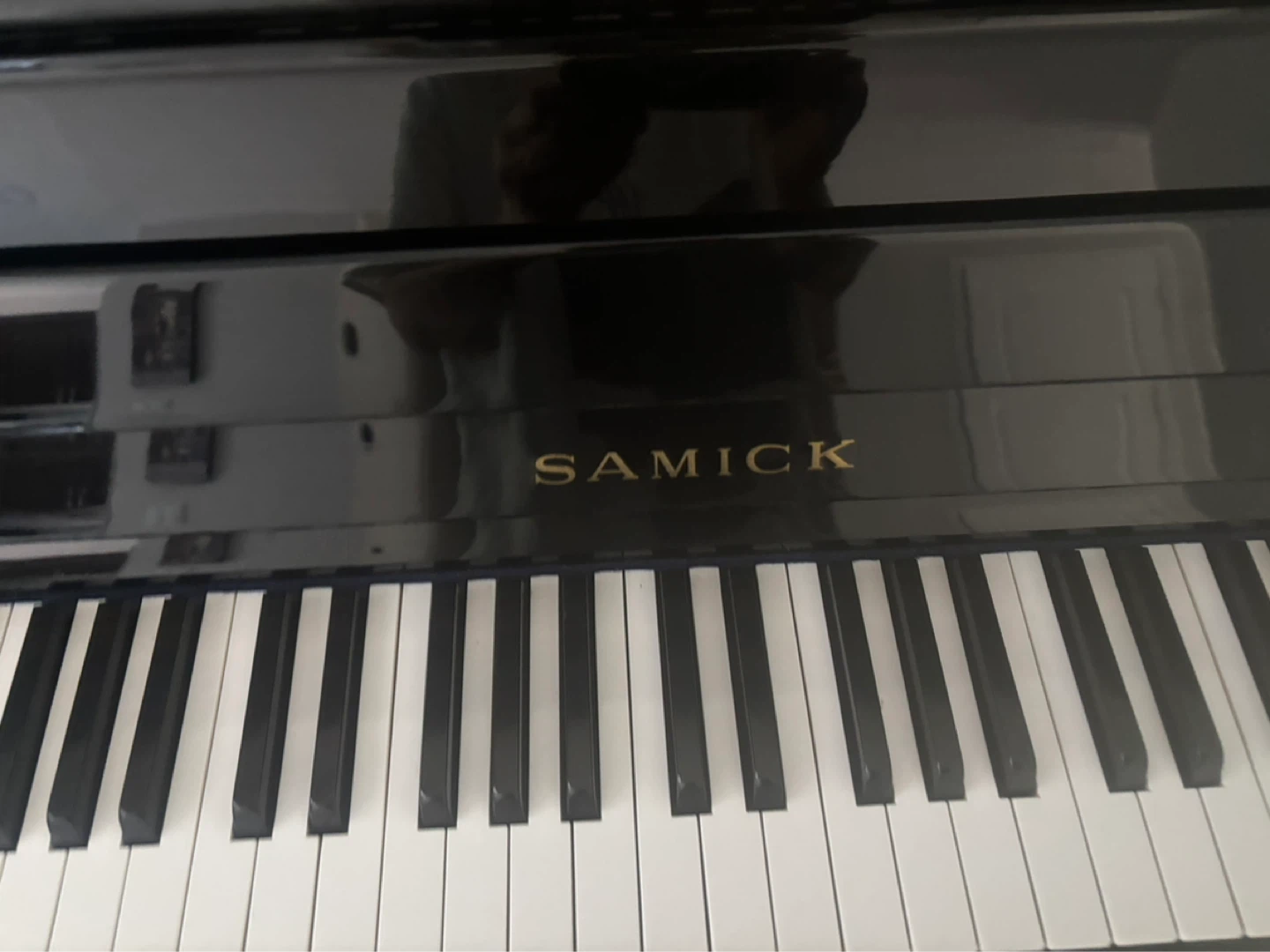 Samick Upright Piano with Bench