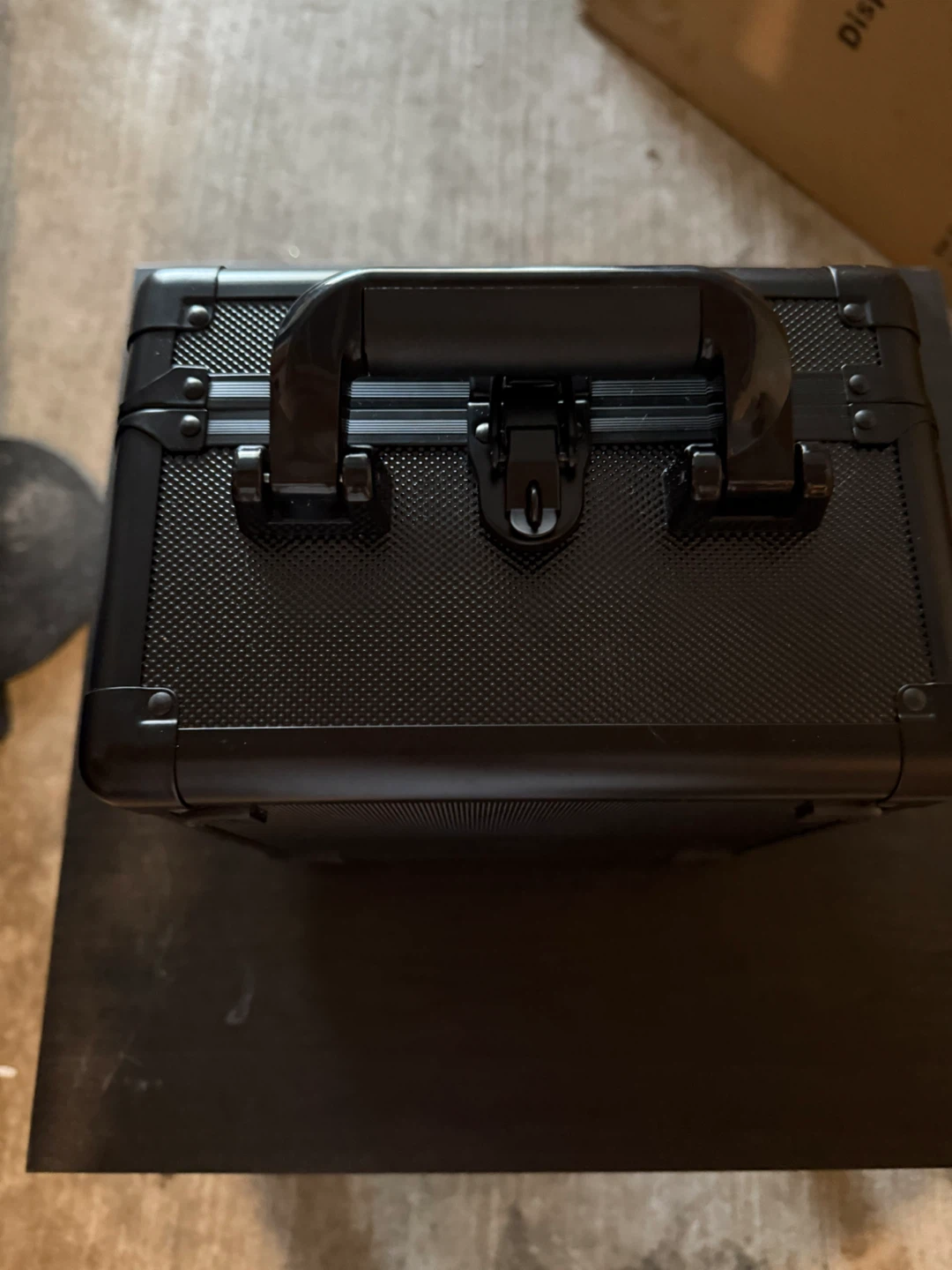 Black Hard Case with Foam Inserts