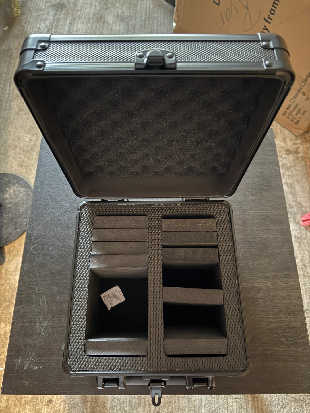 Black Hard Case with Foam Inserts - photo 3